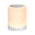 LAMPARA BOCINA RECARGABLE TACTIL BLUETOOTH (TEC135-U) BLANCO - Imagen 2
