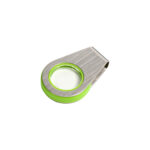 MEMORIA USB GIRATORIA CON LUZ 8 GB VERDE TH-063V ( TH-063 - TH063 - OFICINA )