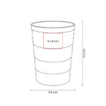 TMPS 141 A - VASO CHILL AZUL (AZUL - ACERO RECICLADO) - Imagen 3