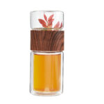 TERMO DE VIDRIO NANKIN CAFE TMPS 167 C (VIDRIO - PLÁSTICO - ACERO INOXIDABLE) - Imagen 3