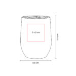 TMPS 194 R - TERMO LASKA ROJO (ROJO - ACERO INOXIDABLE - PLASTICO) - Imagen 2