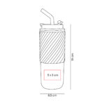 TMPS 204 PP - TERMO ZULÚ ROSA PASTEL (ROSA PASTEL - ACERO INOXIDABLE - PLASTICO - SILICON) - Imagen 3