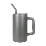 TMPS 222 G - TERMO TURNI GRIS (GRIS - ACERO INOXIDABLE - PLASTICO - SILICON) - Imagen 2