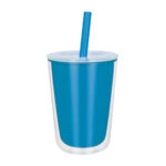 TMPS 227 A - VASO ELISSA AZUL (AZUL - PLASTICO)