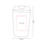 TMPS 231 R - TERMO BATANI ROJO (ROJO - ACERO INOXIDABLE - PLASTICO) - Imagen 3