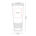 TMPS 234 B - TERMO TRUBA BLANCO (BLANCO - ACERO INOXIDABLE - PLASTICO) - Imagen 3