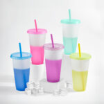 TMPS 237 P - VASO BLUR ROSA (ROSA - PLASTICO) - Imagen 5