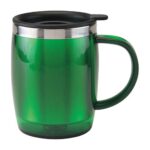 TAZA TÉRMICA BURGOS VERDE TMPS 26 V (PLÁSTICO - ACERO INOXIDABLE)