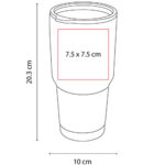 TERMO YANGRA NEGRO TMPS 62 N (ACERO INOXIDABLE - PLÁSTICO) - Imagen 3