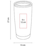TERMO YUKSHIN AZUL CIELO TMPS 77 AC (ACERO INOXIDABLE - PLÁSTICO) - Imagen 2