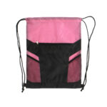 MORRAL TIPO SACO MASAK ROSA CLARO TX-084RS ( TX-084 - TX084 - BOLSAS DEPORTIVAS )