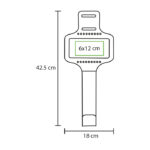 BRAZALETE DEPORTIVO BANFF AZUL TX-093A ( TX-093 - TX093 -  ) - Imagen 2