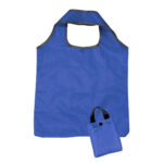 BOLSA PLEGABLE SCHULL AZUL TX-102A ( TX-102 - TX102 - BOLSAS PARA SUPERMERCADO )