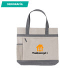 BOLSO WUKAIR GRIS CLARO TX-157G ( TX-157 - TX157 - BOLSAS SHOPPER,BOLSAS PARA SUPERMERCADO ) - Imagen 2