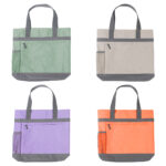 BOLSO WUKAIR GRIS CLARO TX-157G ( TX-157 - TX157 - BOLSAS SHOPPER,BOLSAS PARA SUPERMERCADO ) - Imagen 4