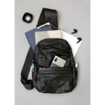 MOCHILA COLLE AZUL ACERO TX-221A ( TX-221 - TX221 - CROSSBODY ) - Imagen 4