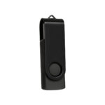 USB 231 NM - USB SELWIN 16 GB NEGRO MATE (NEGRO MATE - METAL - RUBBER)