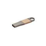 USB DEART 16 GB BEIGE USB 332 BE (MADERA - METAL) - Imagen 2