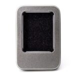 ESTUCHE METALICO CON VENTANA PARA MEMORIA USB (VAR003-PL-U) PLATA - Imagen 2