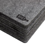 POSAVASOS DE RPET "KOSTER" (T683 GRIS) - Imagen 6