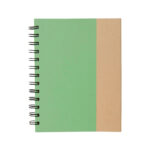 LIBRETA CON NOTAS ADHESIVAS (T327 VERDE MANZANA)