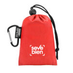 PONCHO IMPERMEABLE PARA LLUVIA "RAINY" (T649 ROJO) - Imagen 2