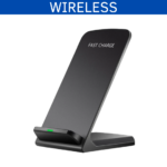 BASE DE CARGA INALAMBRICA VERTICAL (TEC095-U) NEGRO